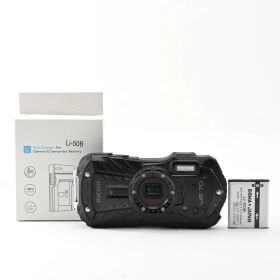 1522＜並品＞ RICOH WG-70 ブラック リコー