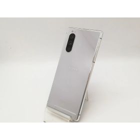【中古】SONY docomo 【SIMロック解除済み】 Xperia 5 SO-01M Grey【アリオ倉敷】保証期間1ヶ月【ランクC】