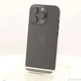 ソフマップ 〔中古品〕 iPhone16 Pro 128GB ブラックチタニウム NYMV3J／A SIMフリー【262】