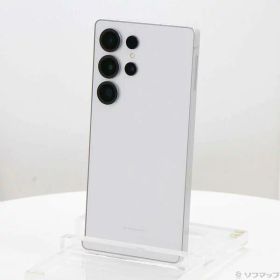 【中古】SAMSUNG(サムスン) Galaxy S25 Ultra 512GB チタニウムホワイトシルバー SM-S938QZSESJP SIMフリー 【276-ud】