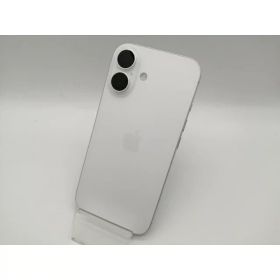 【中古】Apple 国内版 【SIMフリー】 iPhone 16 128GB ホワイト MYDR3J/A【OSU301】保証期間1ヶ月【ランクA】
