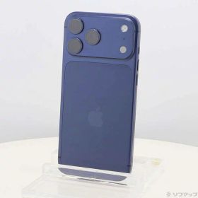 【中古】Apple(アップル) iPhone17 Pro Max 2TB ディープブルー MFYL4J／A SIMフリー 【258-ud】