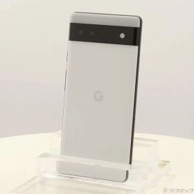 【中古】GOOGLE(グーグル) Google Pixel 6a 128GB チョーク GB17L au SIMフリー 【262-ud】