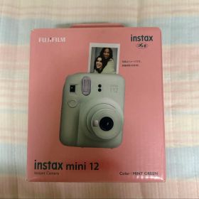 FUJIFILM instax mini 12 本体 ミントグリーン