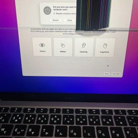 MacBook Air M1 2020 13インチ 液晶不良 ジャンク