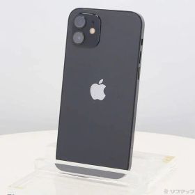 ソフマップ 〔中古品〕 iPhone12 64GB ブラック MGHN3J／A SIMフリー【262】