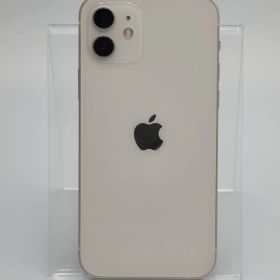 【中古D】iPhone 12 64GB ホワイト バッテリー【91%】 SIMフリー 白ロム