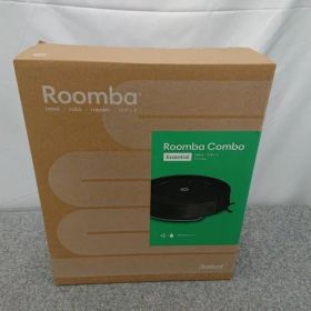 【未使用品】 iRobot ルンバ コンボ Essential robot 掃除機&床拭きロボット Y011060 ブラック Roomba Combo エッセンシャル ロボット掃除機