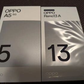 【新品未使用】2台セット OPPO reno13A OPPO A5 5G