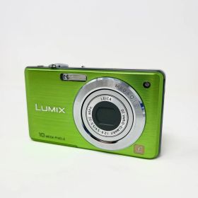 【ジャンク】 ルミックス LUMIX DMC-FS7 Panasonic グリーン コンパクトデジタルカメラ