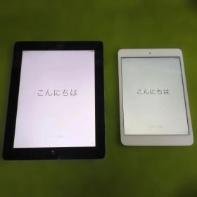 iPad 第2世代（箱付属品付） & iPad mini 16GB 2台セット