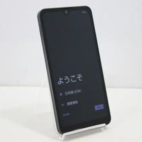 スマートフォン 本体 AQUOS wish3 A302SH-s SHARP Y!mobile SIMフリー 残債なし 64GB ブラック