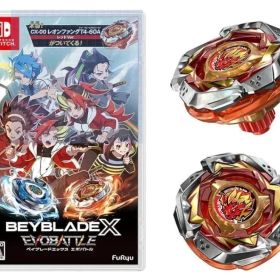 新品 Switch ベイブレードエックス エボバトル レオンファングレッドVer