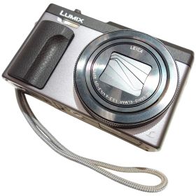 【長】本体美品 Panasonic LUMIX DC-TZ90 レンズ沈胴式 光学30倍ズーム 180度チルト対応タッチパネル式モニター バッテリー・ACアダプター・ケース付き 動作確認済み 現状品【1757KM】H07