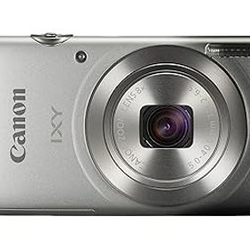 【中古】【39shop】Canon★デジタルカメラ IXY 180 シルバー 光学8倍ズーム IXY180SL(非常に良い)