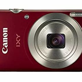 【中古】Canon デジタルカメラ IXY 180 レッド 光学8倍ズーム IXY180RE ggw725x