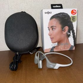 Shokz Open Run S803 グレー 骨伝導イヤホン おまけ付き