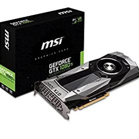 【未使用】【中古】 MSI Pascal アーキテクチャー採用 グラフィックスカード GeForce GTX 1080 Ti Founders Edition