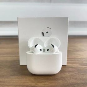 動作保証 美品 Apple AirPods アップル エアポッズ 4 MXP93J/A A3055 3056 3059 ワイヤレスイヤホン ノイズキャンセリングモデル / 303228