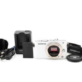 ★極上品★《ショット数1,959回》 オリンパス OLYMPUS E-PL3 ホワイト ミラーレス一眼 #0965A
