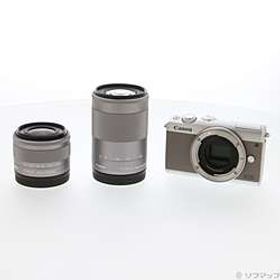 〔中古品〕 ミラーレス一眼カメラ EOS M100グレー・ダブル ズームキット〔中古品〕 ミラーレス一眼カメラ EOS M100グレー・ダブル ズームキット