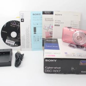 SONY Cyber-shot DSC-WX7 本体 ピンク 動作確認済み