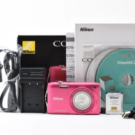 超極上★ニコン Nikon COOLPIX S3300 ピンク #1003
