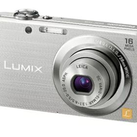 【中古】 パナソニック デジタルカメラ LUMIX FH5 シルバー DMC-FH5-S