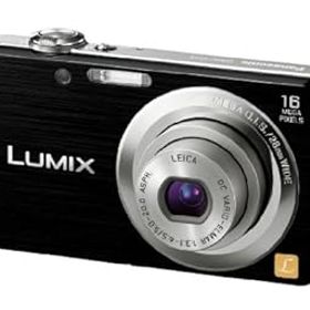 【中古】【良い】パナソニック デジタルカメラ LUMIX FH5 ブラック DMC-FH5-K