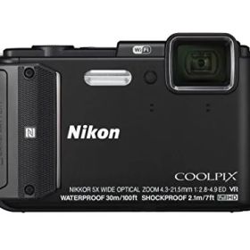 Nikon デジタルカメラ COOLPIX AW130 ブラック BK