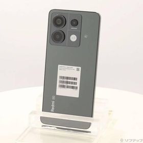 〔中古〕Xiaomi(シャオミ) Redmi Note 13 Pro 5G 256GB ミッドナイトブラック AUREDMIN13P5G au SIMフリー〔344-ud〕
