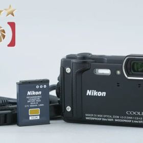 【中古】Nikon ニコン COOLPIX W300 ブラック コンパクトデジタルカメラ