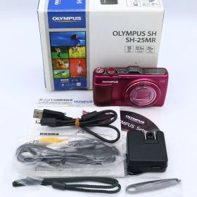 OLYMPUS オリンパス デジタルカメラ SH-25MR レッド 1600万画素 光学12.5倍ズーム 3.0型タッチパネル #260721_JJT209800