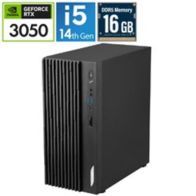 PRO DP180 14ATA-1439JP ［Core-i5-14400／16GB／SSD512GB／GeForce RTX 3050(6GB)／Windows11 Home］