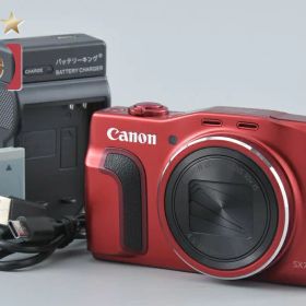 【中古】Canon キヤノン PowerShot SX710 HS レッド コンパクトデジタルカメラ