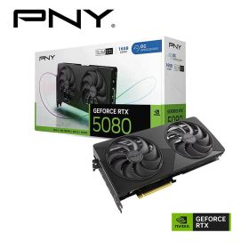 PNY｜ピーエヌワイ PNY GeForce RTX 5080 16GB OC SLIM グラフィックボード VCG508016DFSXPB1-O