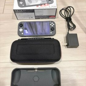 （美品、箱・付属品あり）Nintendo Switch Lite グレー