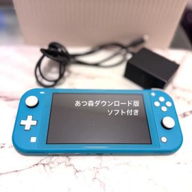 Nintendo Switch Lite 本体 ターコイズ あつ森ソフト付