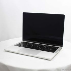(中古)MacBook Pro 14.2-inch Late-2023 MRX63J/A M3 Pro 11コアCPU_14コアGPU 18GB SSD512GB シルバー (26.3 Tahoe)(262-ud)