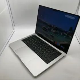 【中古】Apple MacBook Pro 14インチ M3(CPU:8C/GPU:10C) 8GB/512GB シルバー MR7J3J/A (14インチ,M3,2023)【OSU301】保証期間１ヶ月【ラ