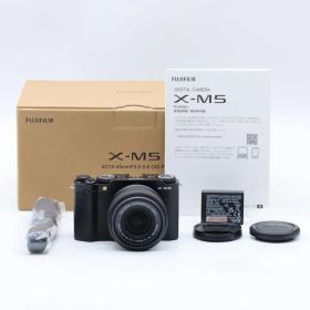FUJIFILM X-M5 レンズキット XF15-45mm ブラック