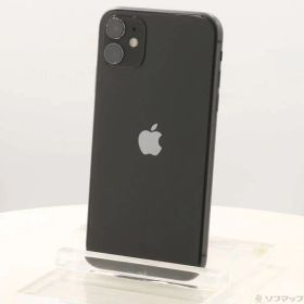 ソフマップ 〔中古品〕 iPhone11 64GB ブラック MWLT2J／A SoftBank【247】