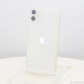 ソフマップ 〔中古品〕 iPhone11 128GB ホワイト MWM22J／A SIMフリー【247】