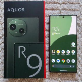 SHARP AQUOS R9 SH-M28 グリーン 本体 SIMフリー正常動作