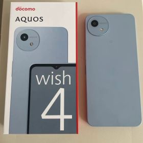 SHARP AQUOS wish4 ライトブルー 本体 5