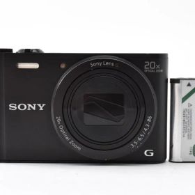 良品★SONY Cyber-shot DSC-WX350 ブラック #1013