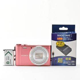 1527＜並品＞ SONY(ソニー) デジタルカメラ Cyber-shot WX350 光学20倍 ピンク DSC-WX350-P