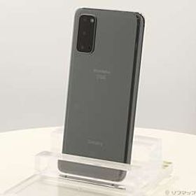 〔中古品（難あり）〕 Galaxy S20 5G 128GB コスミックグレー SC-51A docomoロック解除SIMフリー ［6.2インチ有機EL／Snapdragon 865／RAM:12GB／ナノSIM］〔中古品（難あり）〕 Galaxy S20 5G 128GB コスミックグレー SC-51A docomoロック解除SIMフリー ［6.2インチ有機EL／Snapdragon 865／RAM:12GB／ナノSIM］