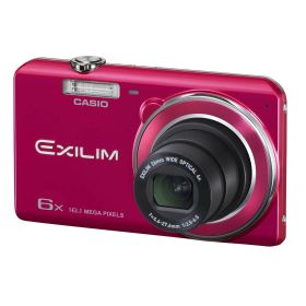 【中古】【非常に良い】CASIO デジタルカメラ EXILIM EX-ZS26RD 広角26mm 光学6倍ズーム 1610万画素 レッド