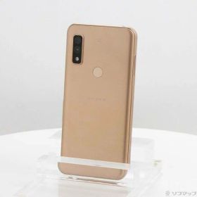 【中古】FUJITSU(富士通） arrows We 64GB ローズゴールド FCG01 au SIMフリー 【377-ud】